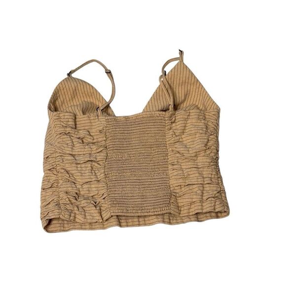 Zara cropped striped ruched tank - XS - 🙂3/$15 - Picture 7 of 7